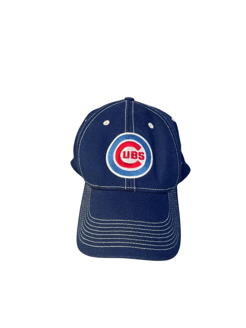 Nike MLB Chicago Cubs Baseball OSFA Blue Wool Blend Fitted Hat